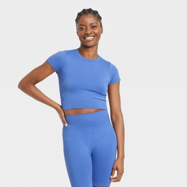 Women's Seamless Crop Top - All in Motion™ | Target