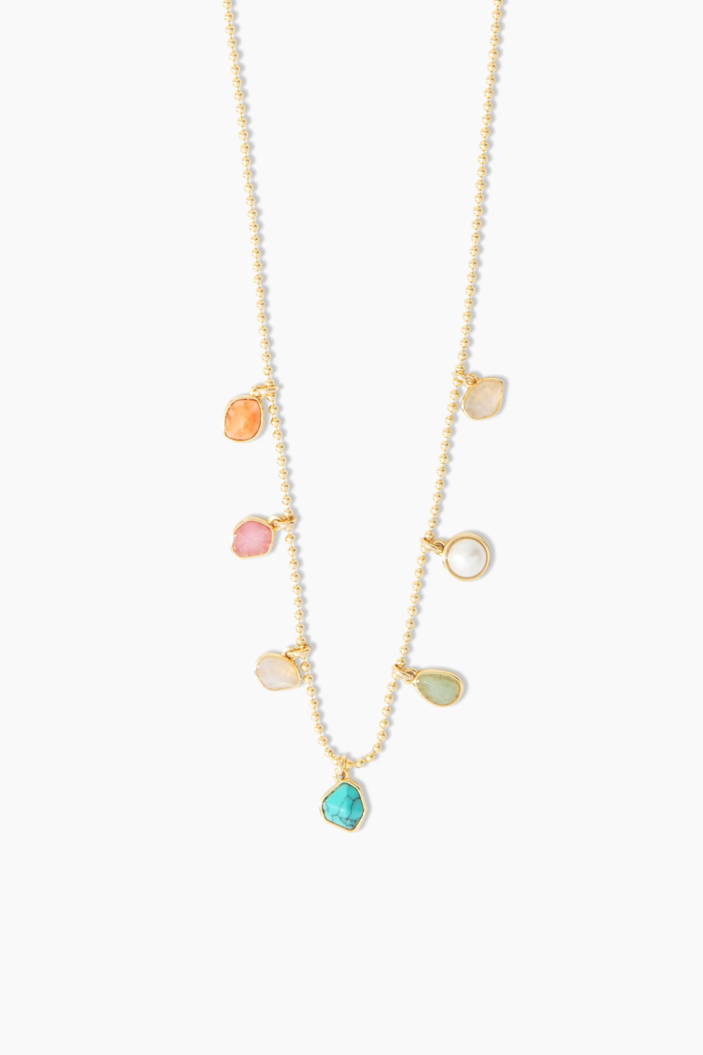 Amber Mixed Stone Necklace | Stella & Dot