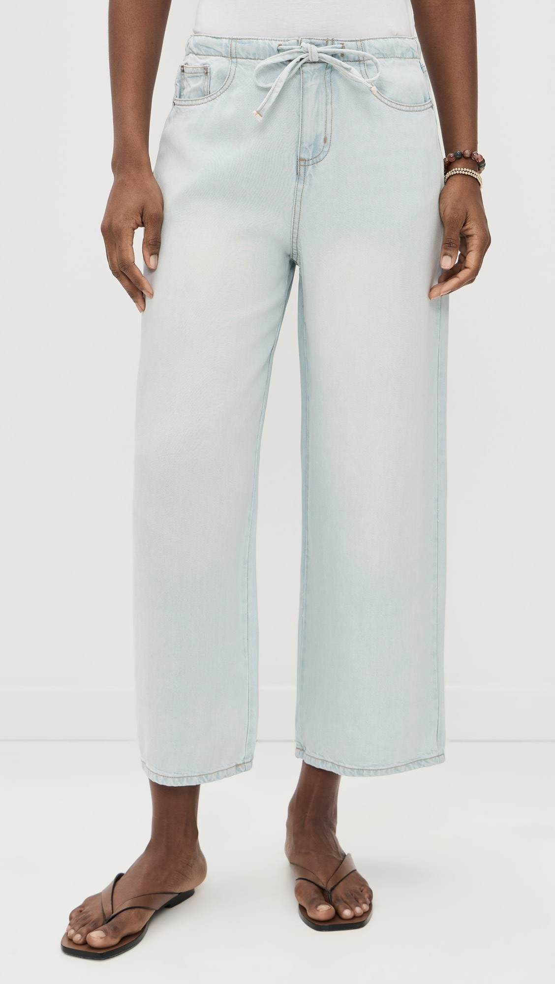 Lounge Denim Crop Pants | Shopbop