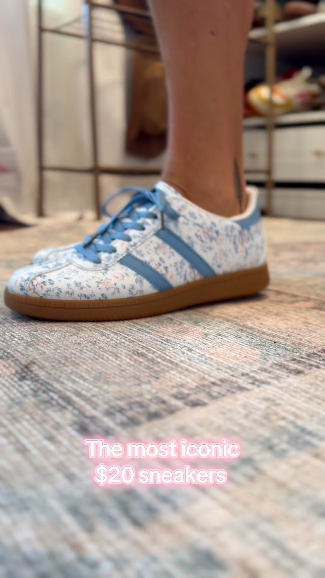 $20 Floral Sneakers 

#LTKShoeCrush #LTKSeasonal #LTKFindsUnder50