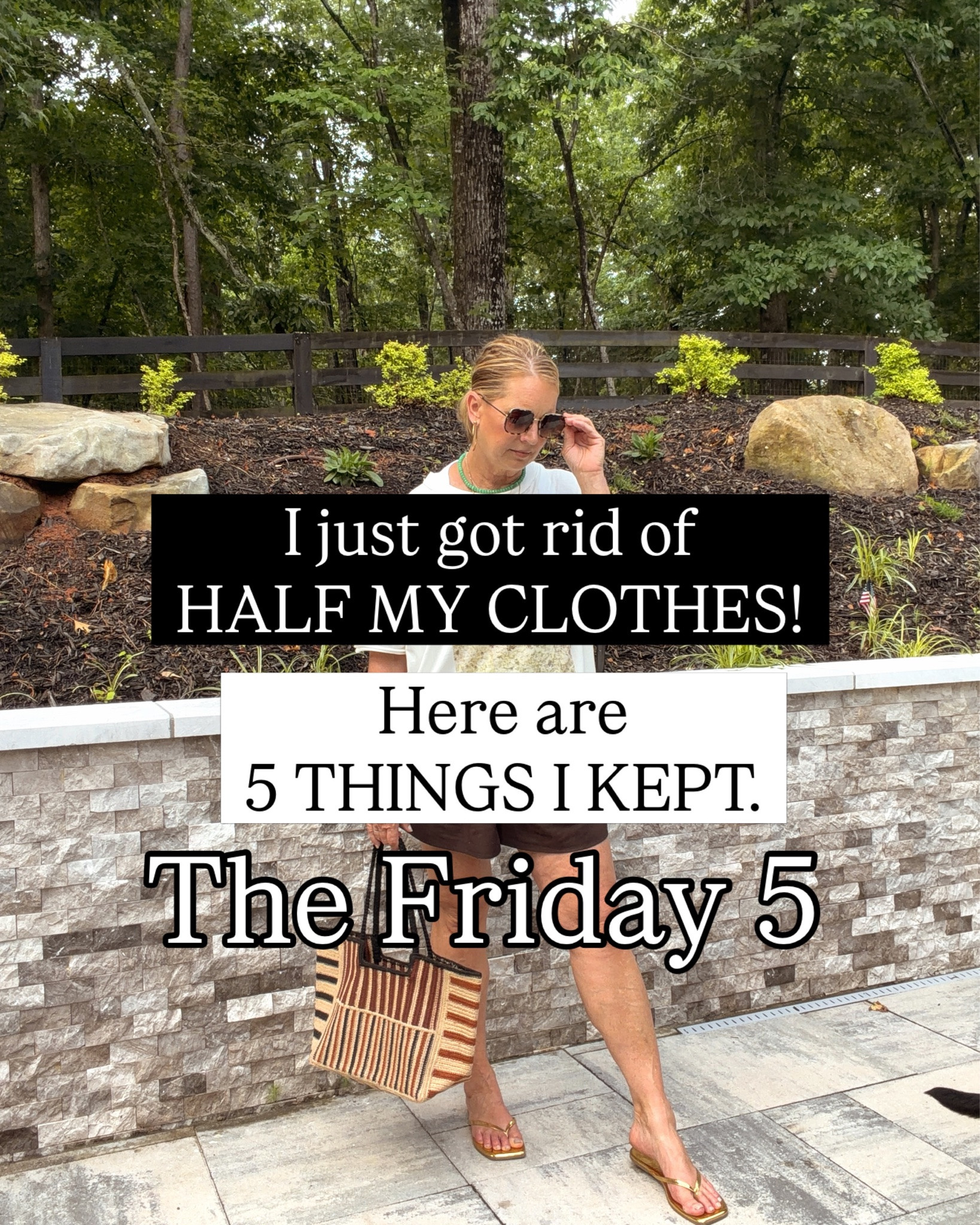 Just halved my closet and it feels so good. Soon I’ll share my 5 criteria I used to decide what went. These 5 things stayed. Sharing why on the slides. 

Comment KEPT  below to receive a DM with the link to this post on my LTK ⬇ https://liketk.it/6f8zD