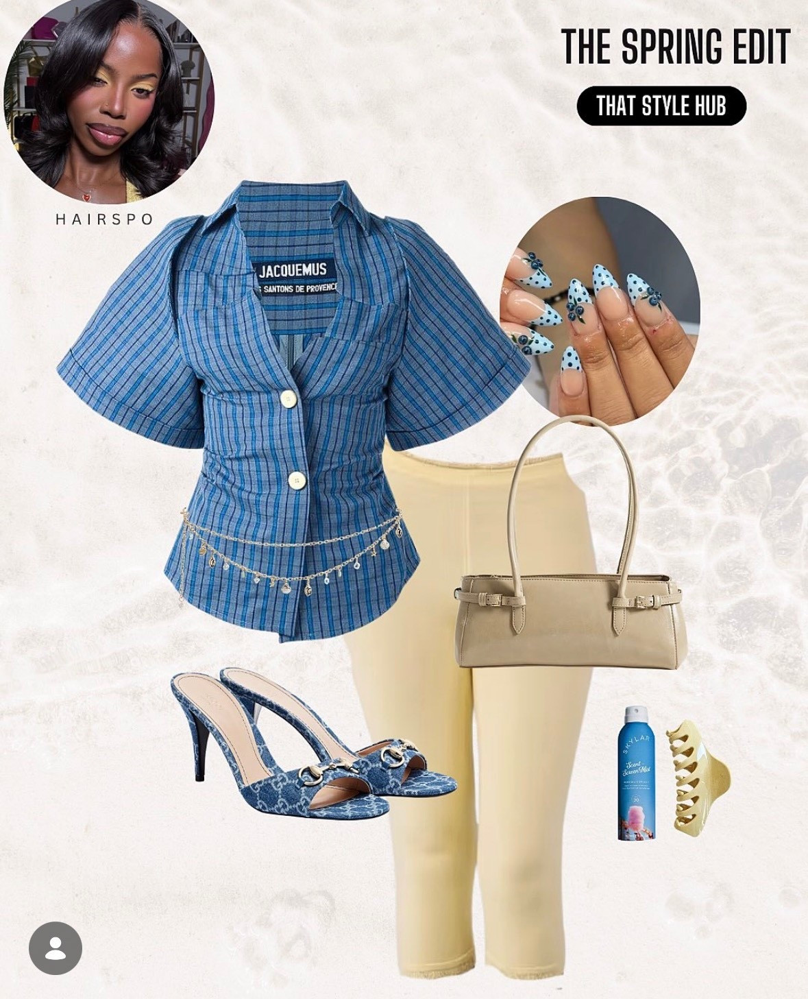 The spring edit 🌼💙
A cinched top with capris will always do it for me, especially with kitten sandals to finish it off. Effortless, but still put together 