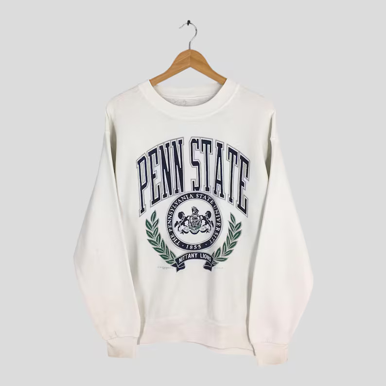 Vintage Penn State Sweatshirt Xlarge Penn State Nittany Lions Printed Logo Jumper Psu Penn State ... | Etsy (US)