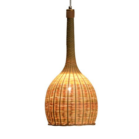 TFCFL Bamboo Lamps Hand-Made Rattan Lampshades Creative Farmhouse Chandeliers 7.87 | Walmart (US)