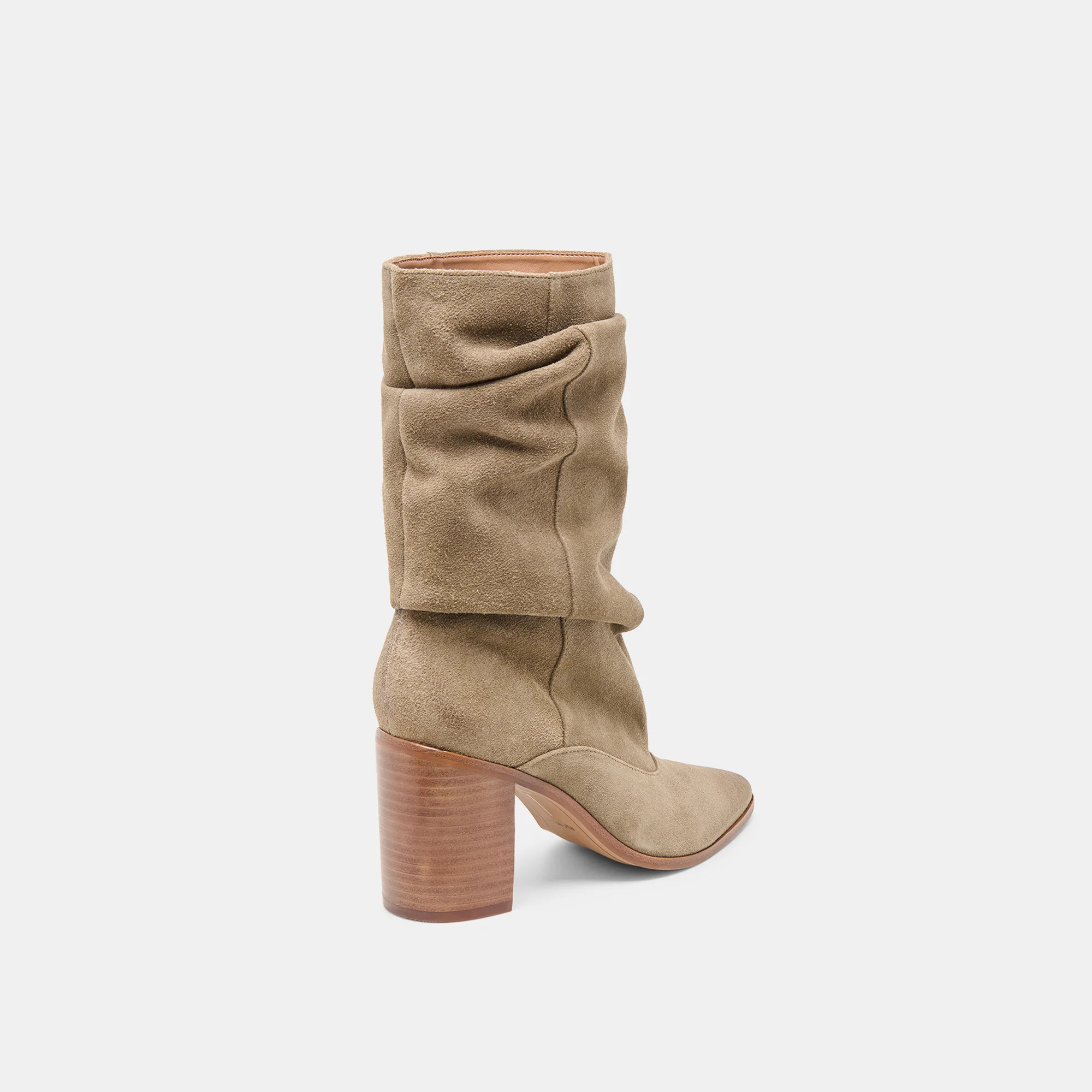 Talina Boots Olive Suede | DolceVita.com