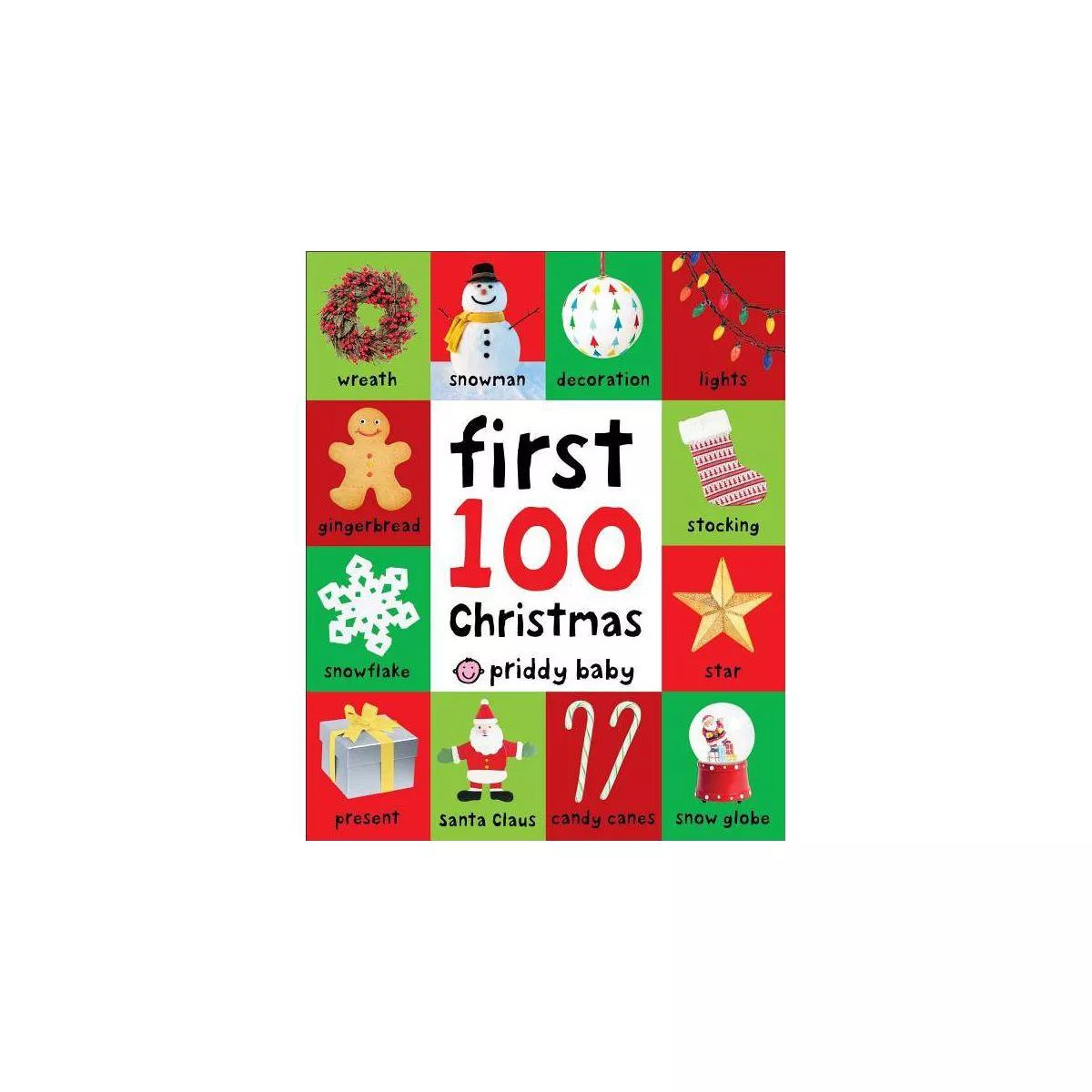 First 100 Christmas Words - By Roger Priddy ( Hardcover ) | Target