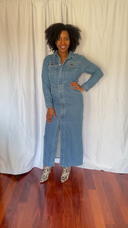 Target did something special with this denim maxi dress because the quality, fit and the price point are so good!

You need this denim maxi dress in your wardrobe because there are so many ways to style it!

#LTKmidsize #LTKfindsunder50 #LTKstyletip