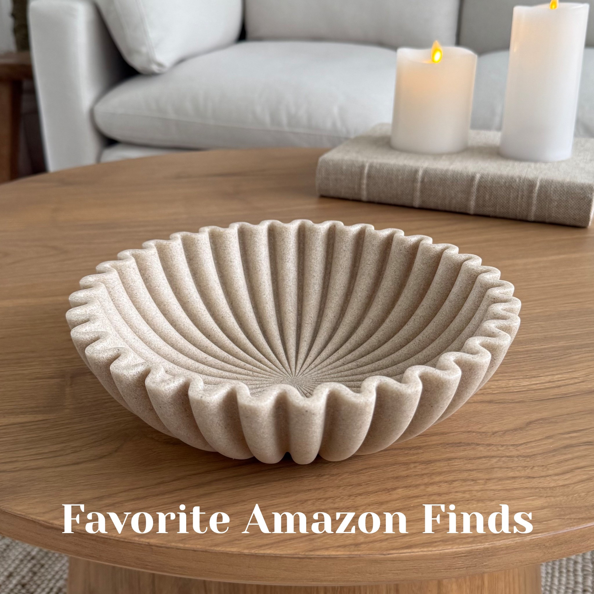 Fluted Decorative Bowl
Favorite Amazon Home Decor Finds
I love OAKOA Home Brand! Beautiful and such high quality home decor items! 

#LTKHome