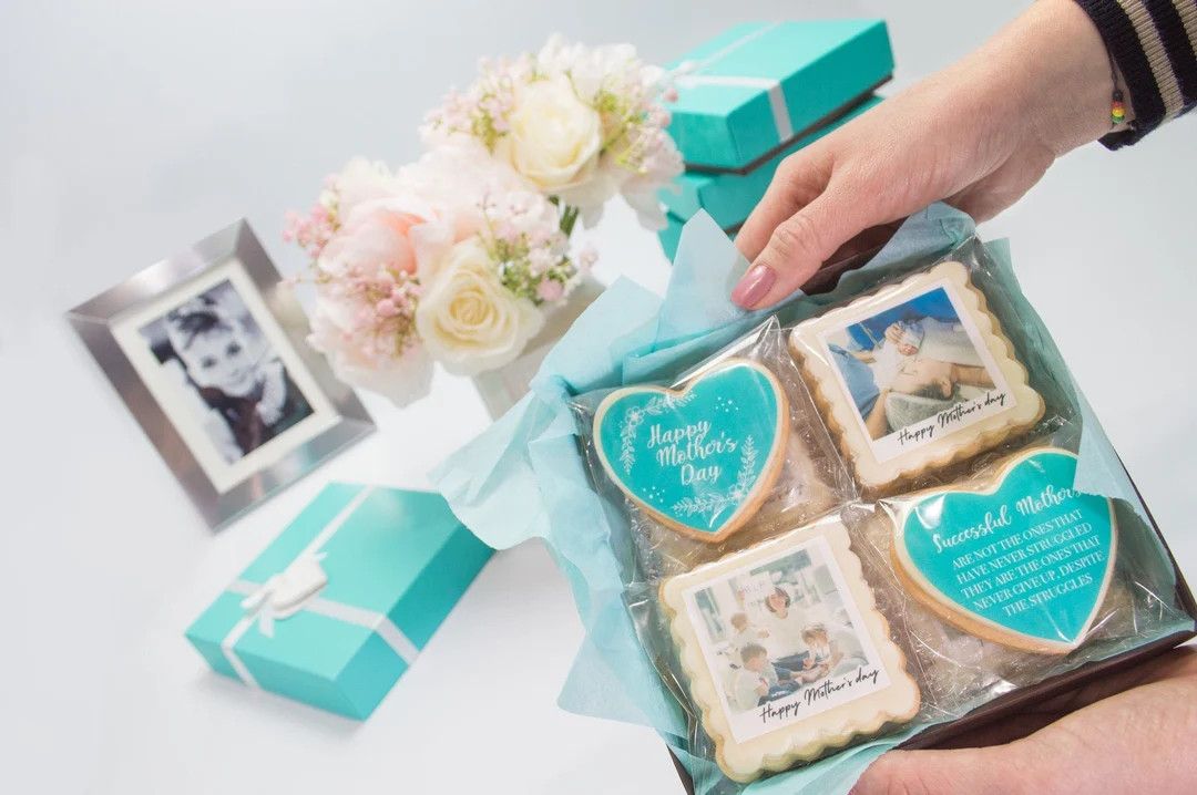 Mother's Day Cookie Gift Mother's Day Gift Mother's Day Photo Cookie Gift for Mom Custom Cookie M... | Etsy (US)