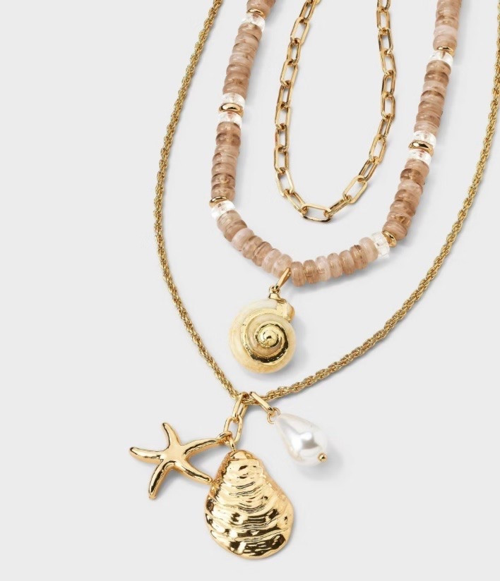 Target Shell Layered Necklace Under $20

#LTKTravel #LTKOver40 #LTKootd