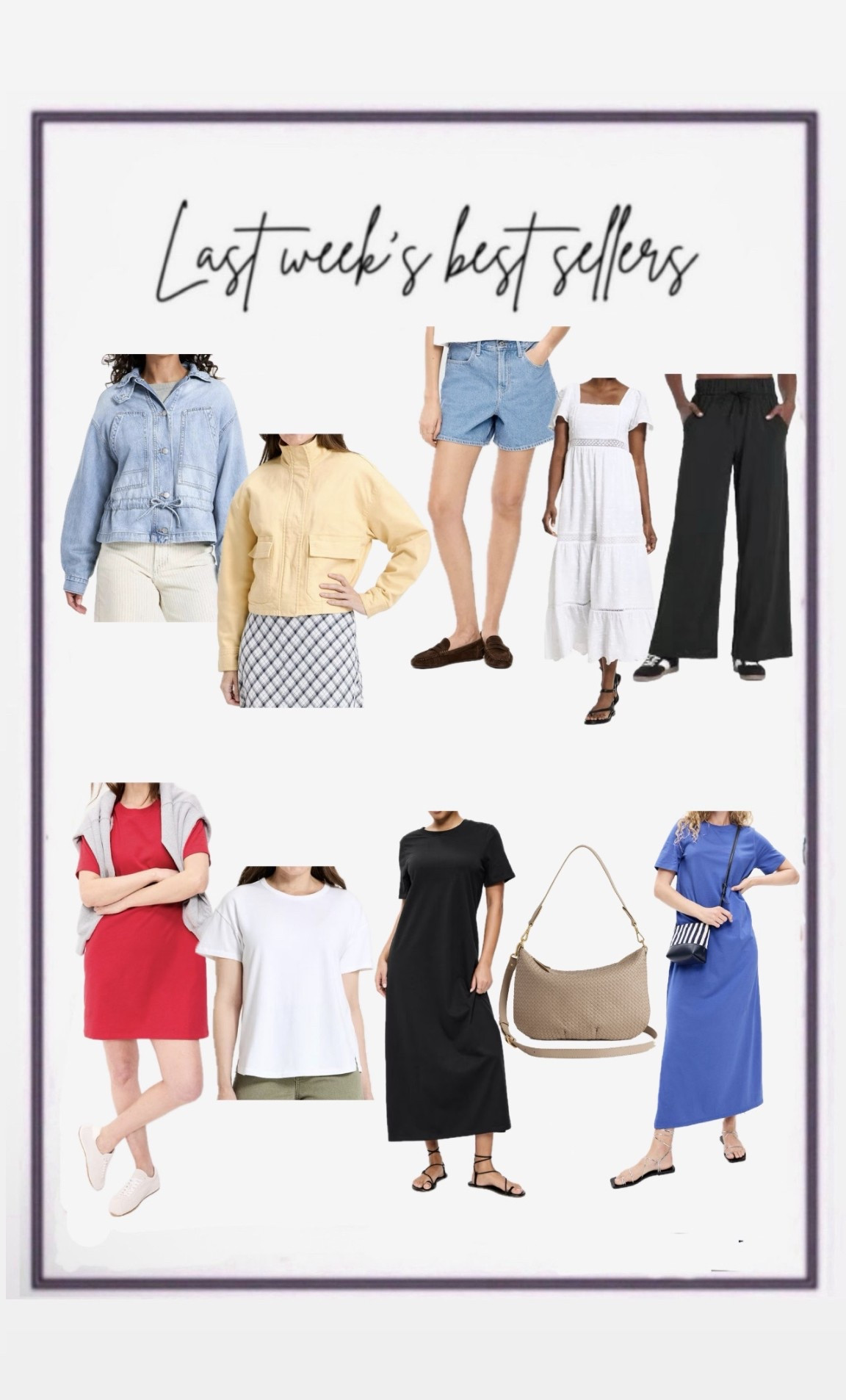 Last week’s best sellers


#LTKOver40 #LTKSeasonal #LTKSaleAlert