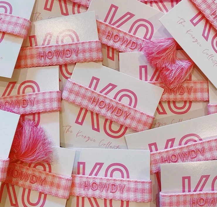 HOWDY GINGHAM BRACELET | Love story boutique