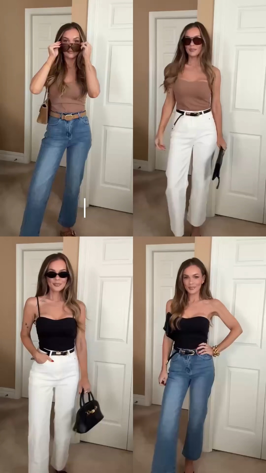 two pieces in two different colors styled four different ways and it’s all from amazon. 

top has a built in bra + removable straps.
jeans are so cute + under $40. 

#LTKSeasonal #LTKootd #LTKPetite