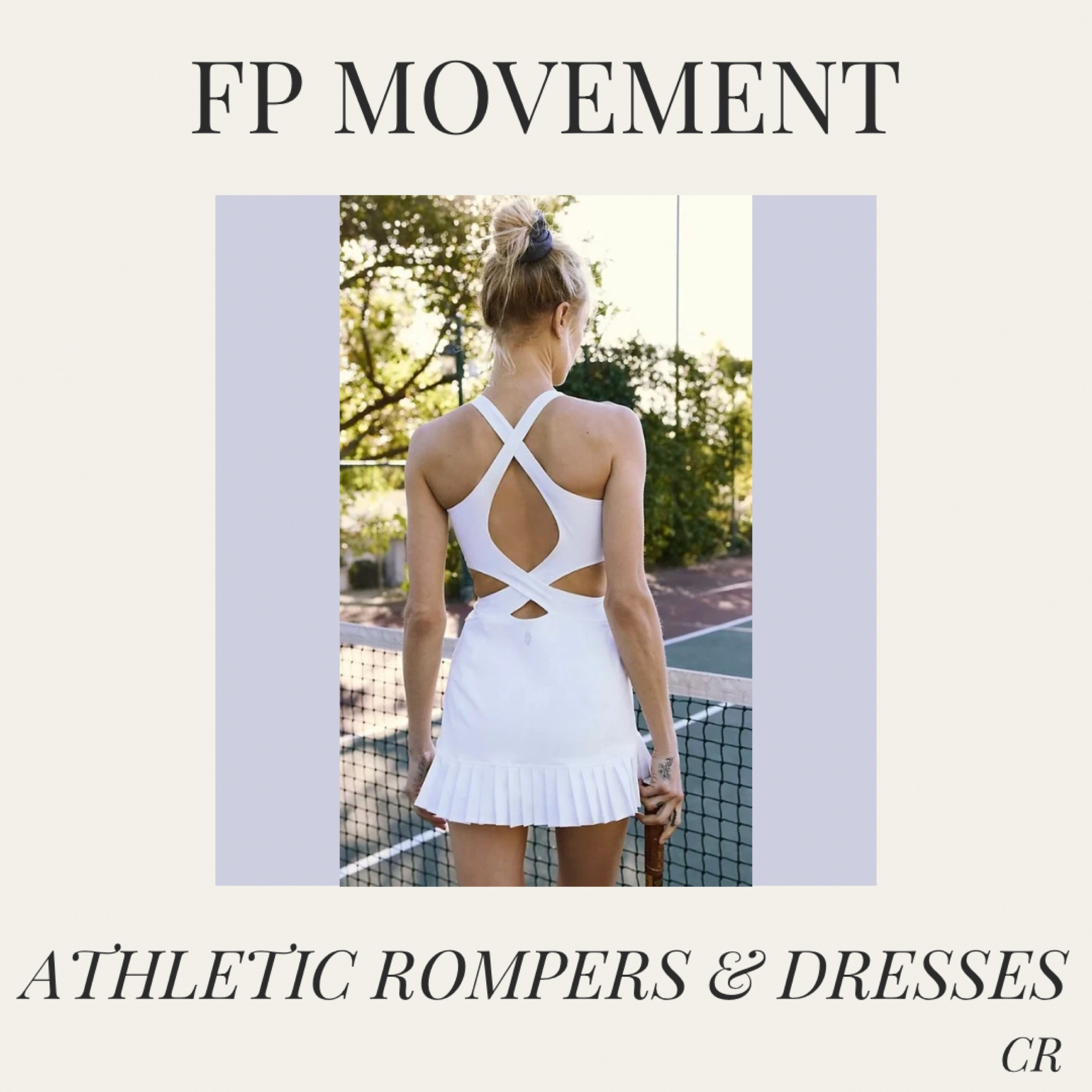Free people movement athletic wear! Affordable, comfortable, and easy to throw on for any day! Perfect for class, running errands, playing pickle ball, and more! Free people movement outfit, free people movement dress, free people movement romper, athletic romper, athletic dress, pickle ball outfit