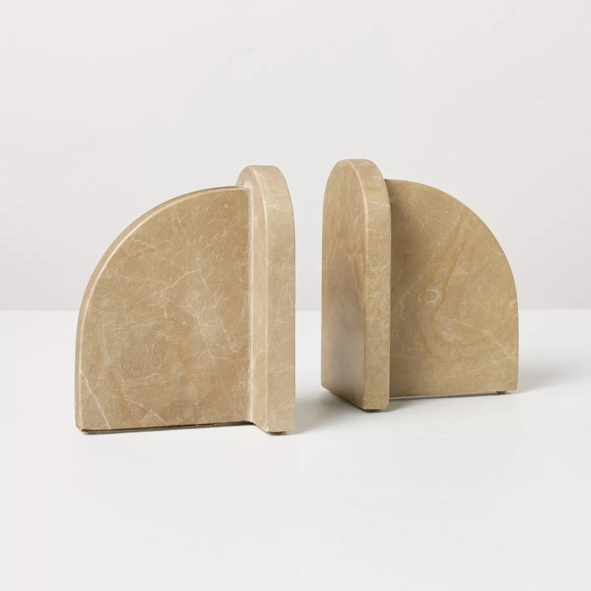Set of 2 Marble Bookends - Hearth & Hand™ with Magnolia | Target