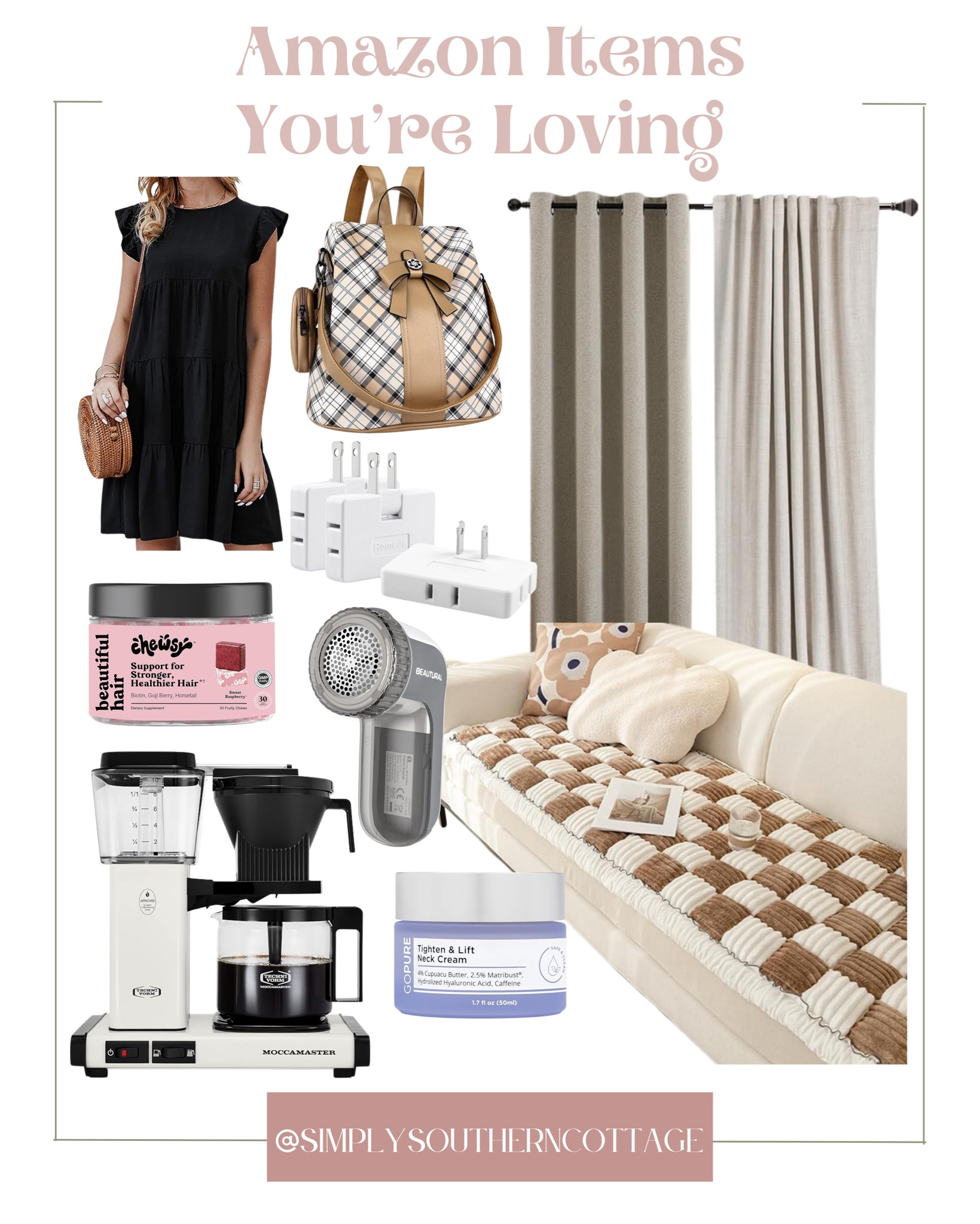 Amazon Items You’re Loving! 

Bestsellers, Amazon fashion, Amazon home, Amazon beauty, home finds, beauty finds, mini dress, kitchen appliances 


#LTKHome #LTKStyleTip #LTKOver40