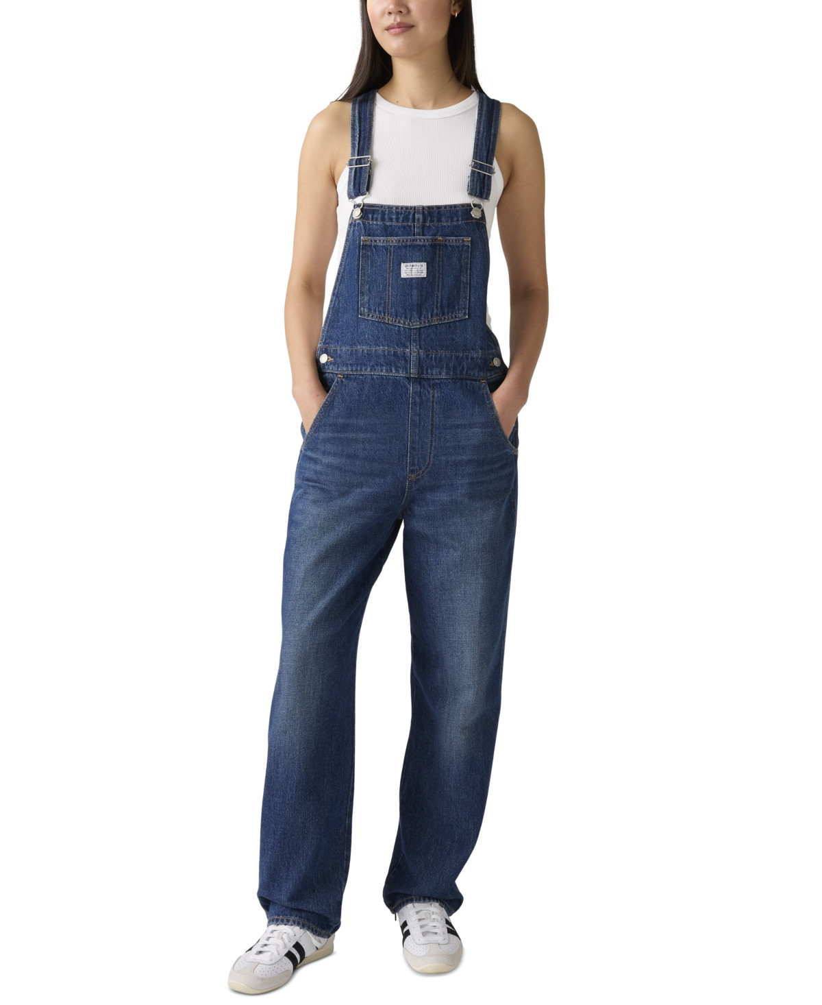 Levi's Women's Vintage-Style Cotton Denim Overalls - Propose To Me | Macy's