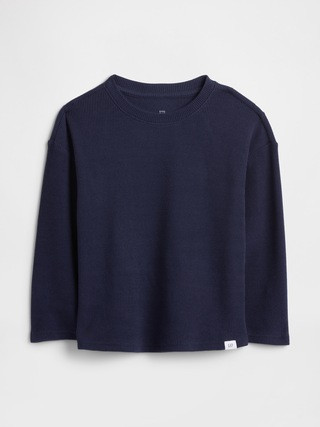 babyGap Waffle-Knit Crewneck T-Shirt | Gap Factory