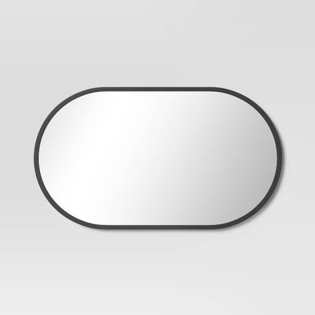16" x 28" Metal Oval Pill Mirror - Project 62™ | Target