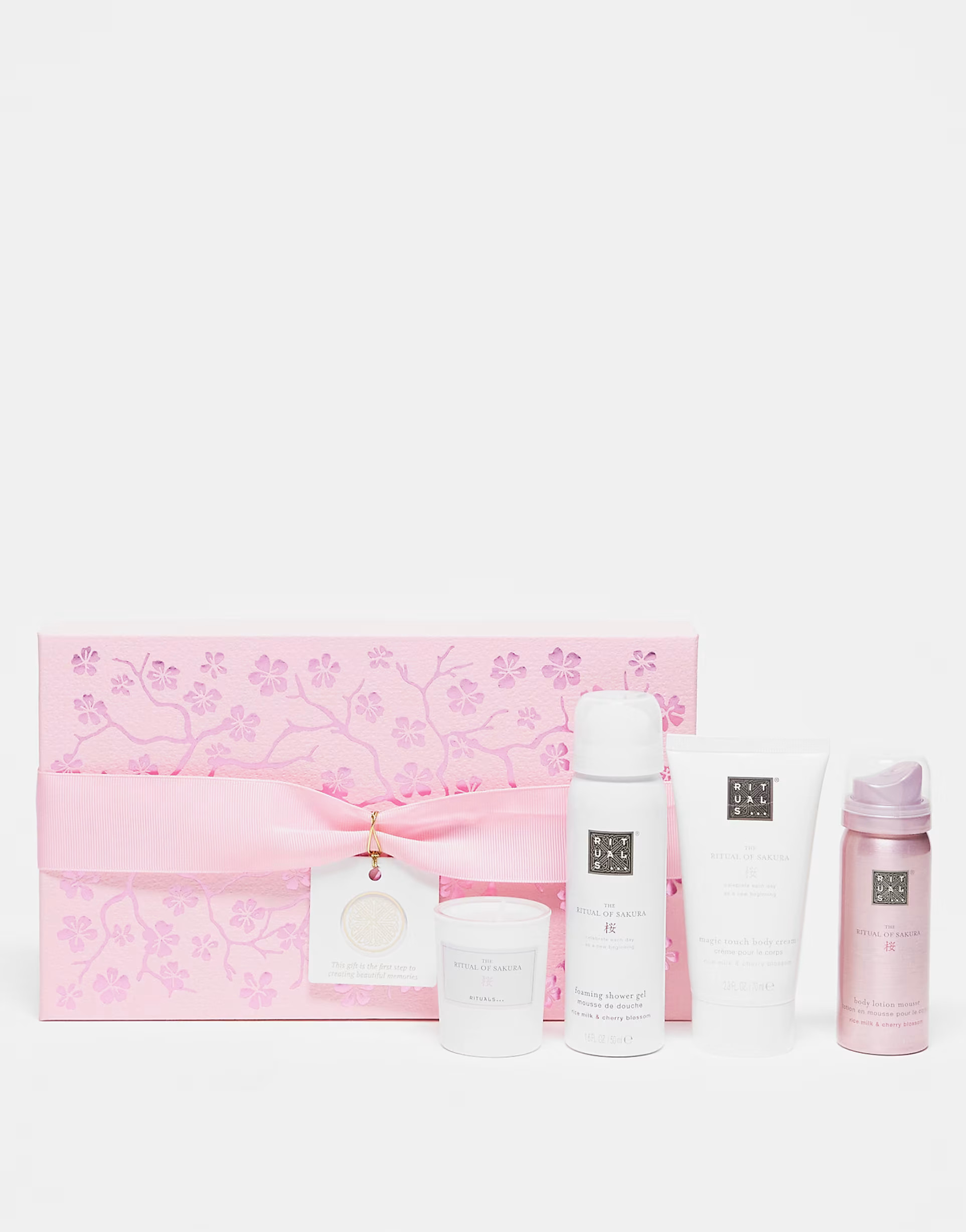 The Ritual of Sakura Rice Milk & Cherry Blossom Bath & Body Small Gift Set | ASOS (Global)