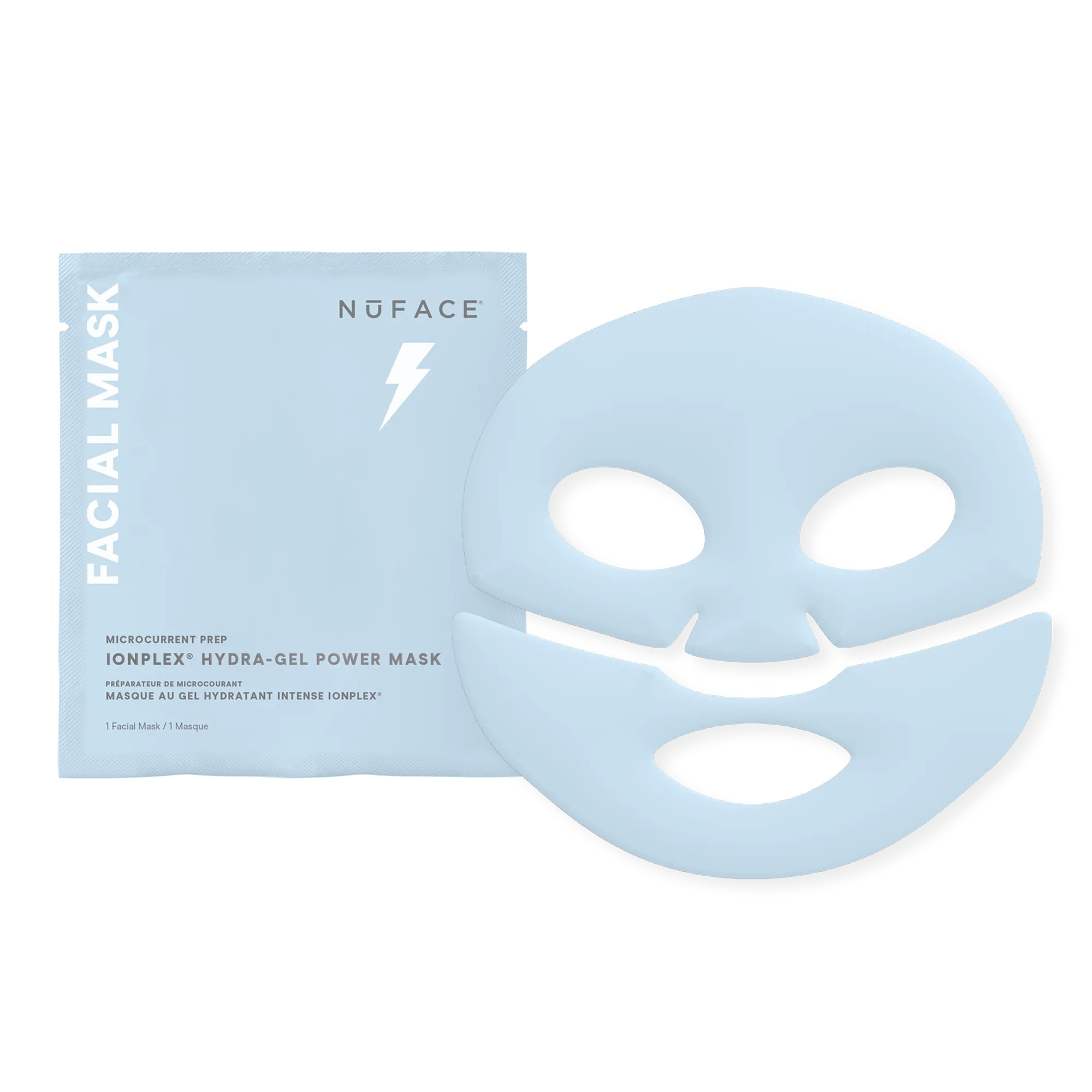 IonPlex® Hydra-Gel Power Mask - Glass Skin Korean Sheet Mask | NuFACE | NuFace