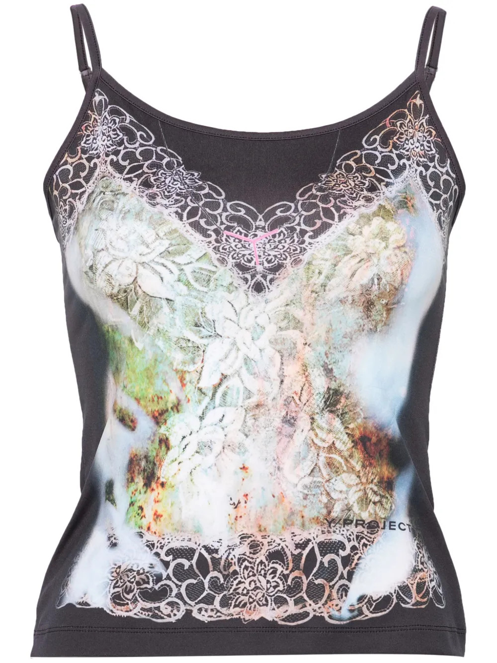 graphic-print tank top | Farfetch Global