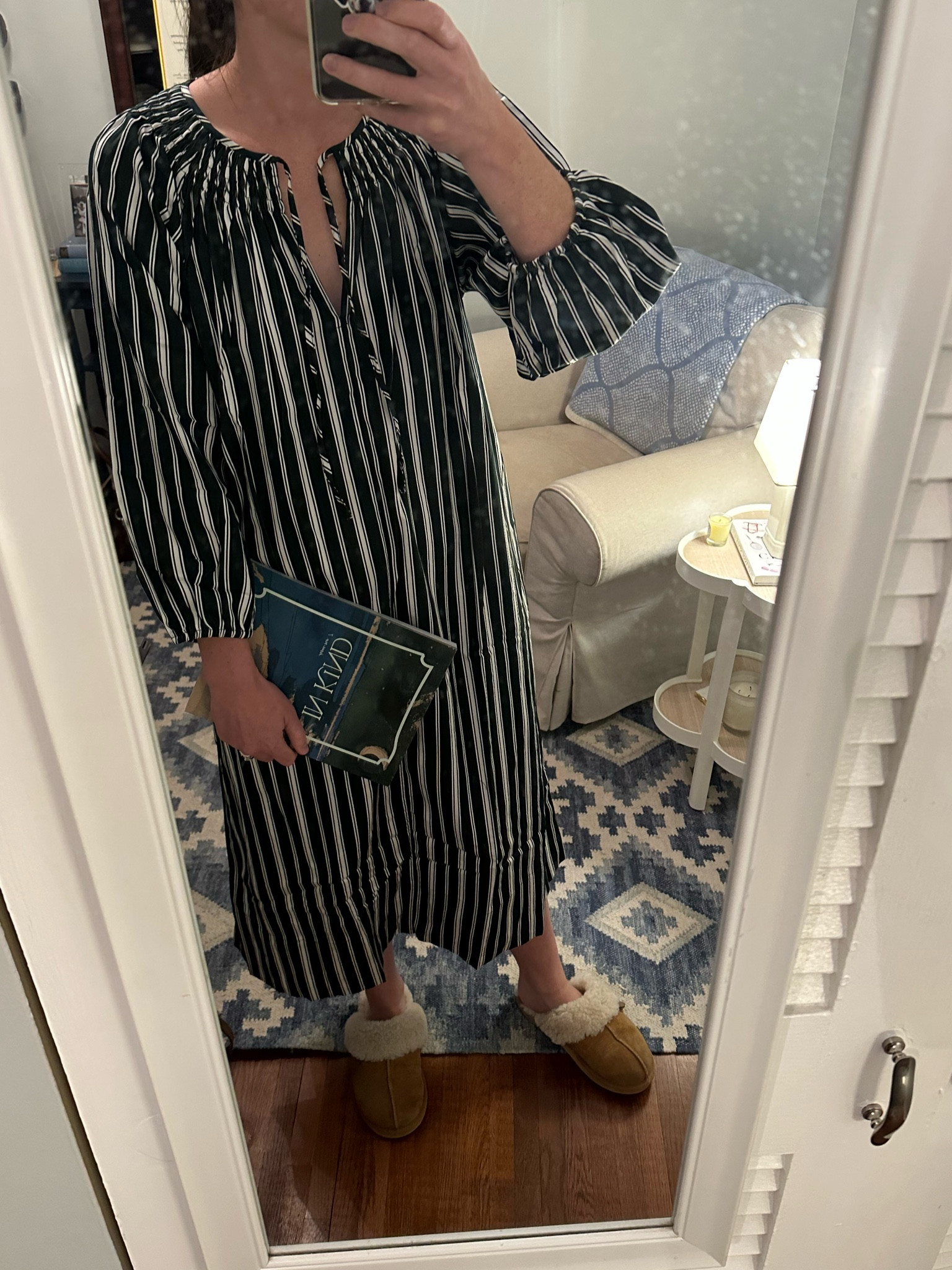 Elevated lounge wear thanks to LAKE! I’m wearing a small in this hammock midi dress that I’ll definitely be wearing out of the house  

#LTKHoliday