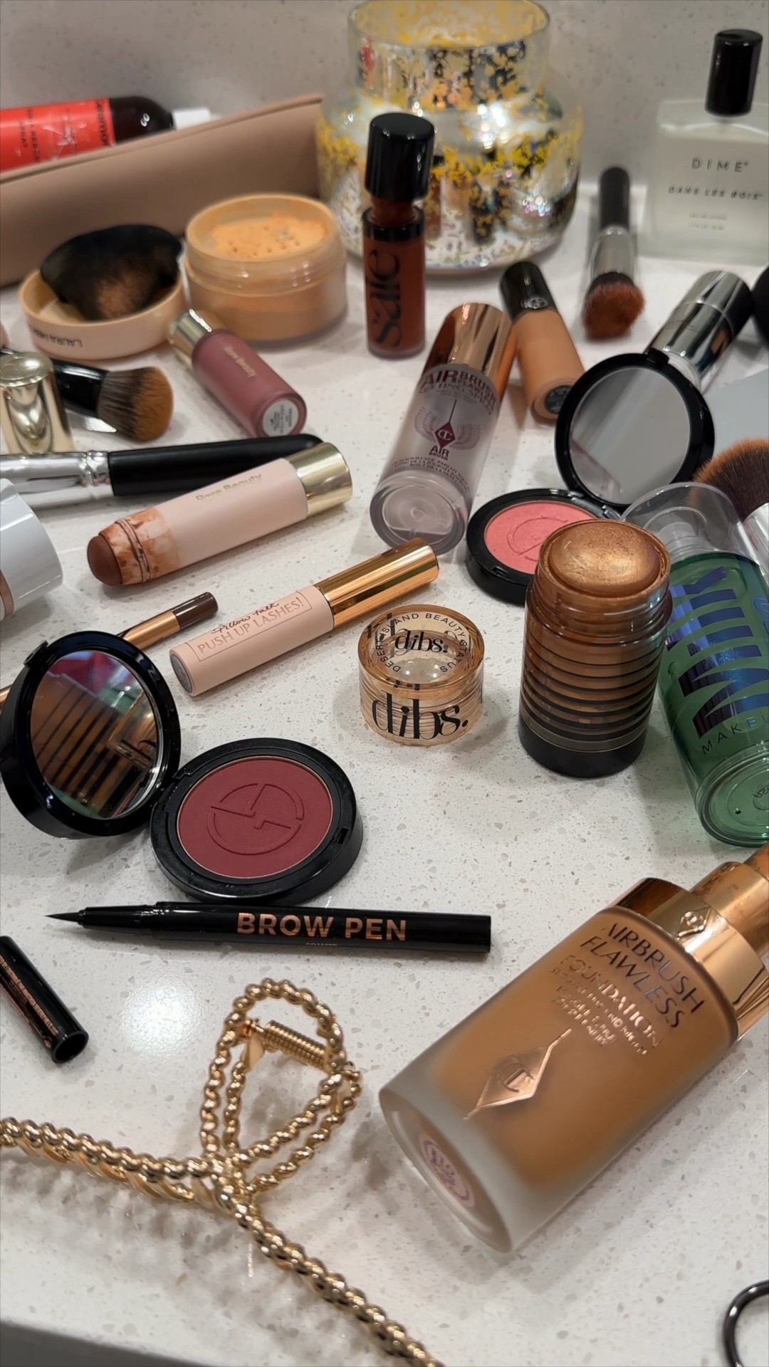 pov: you never seem to do your makeup without leaving a bit of a mess 🤭 🎀💄🪞🤍🕯️☕

whether you’re getting ready for Valentine’s Day, a wedding, a baby shower, or just another day of life, you just can’t beat the makeup mess sometimes!

I’m not able to add more product links to this post, so if there’s something you’d like a link for, please leave a comment and I’ll make sure to get it to you! 🫶🏽

Sephora, Milk Makeup, Charlotte Tilbury, Armani Beauty, Rare Beauty, Saie, Laura Mercier, Anastasia, DIBS, Summer Fridays, Mented, Beauty Blender, T3 Micro, Dime, Ceremonia, Amazon

#fyp #digitaldiary #girltherapy #grwm #girlmess #makeup #makeuproutine #makeupaddict #makeupobsessed #grwmmakeup #grwmaesthetic #makeupgrwm #vanitymakeup #aestheticmakeup #aestheticgirl #gossipgirlaesthetic #vanitymakeup #makeupgirly #rarebeautymakeup #charlottetilbury #vanitysetup #luckygirlsyndrome #pinterestaesthetics #pinterestboard #pinterestmakeup #cleangirlaesthetic #softgirlera #softaesthetic #tumblraesthetic #aestheticmakeup #giorgioarmani #beautytok #malmvanity #thatgirl #girlyaesthetic #girlygirlaesthetic #girlyvibes #lifestyleblogger

#LTKfindsunder50 #LTKbeauty #LTKfindsunder100