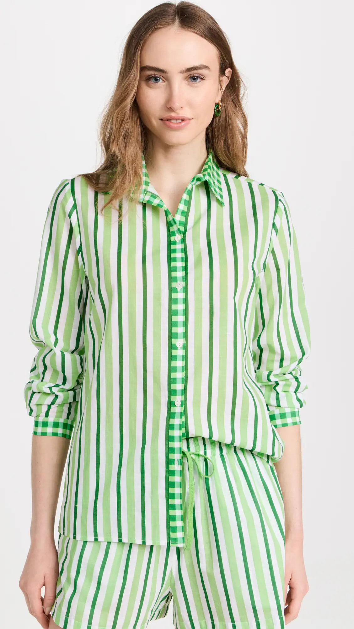 Playa Lucila Button Down Shirt Coverup | Shopbop | Shopbop