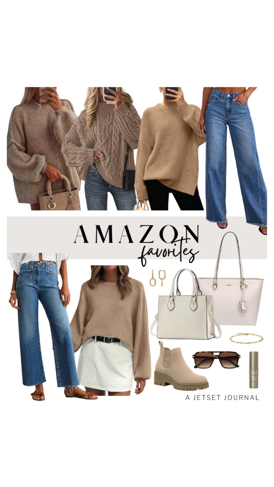 I love how simple it is to mix and match these Amazon favorites and create new looks.
oversized sweaters, high waisted jeans, straight leg stretchy denim, classic style ankle boots, transitional sweaters, wardrobe refresh, amazon fashion, top picks, transitional look, affordable style, amazon finds, cute tops, neutral top, winter to spring style, outfit idea

#LTKU #LTKootd #LTKSeasonal
