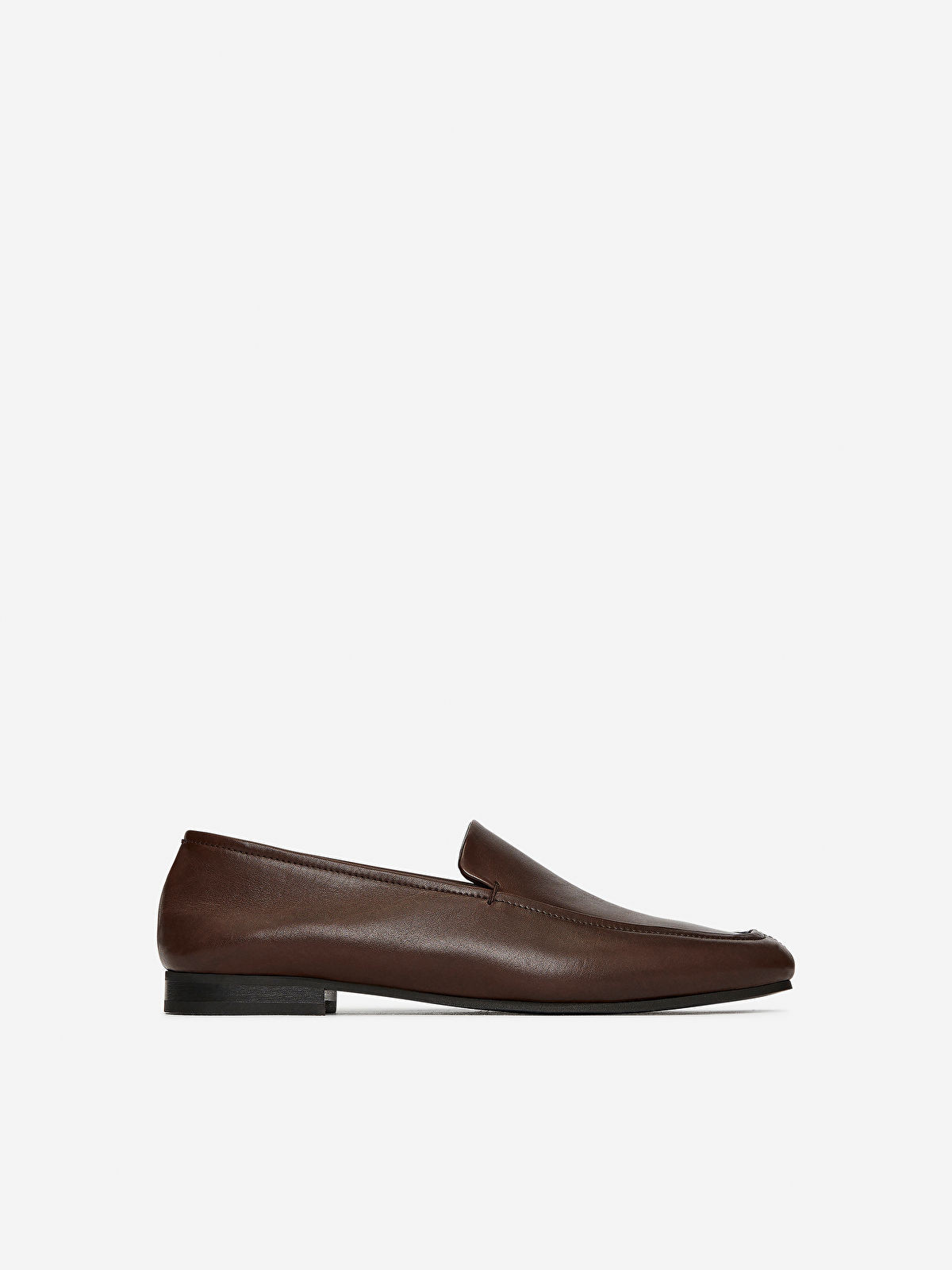 Slim Leather Loafers | Arket UK