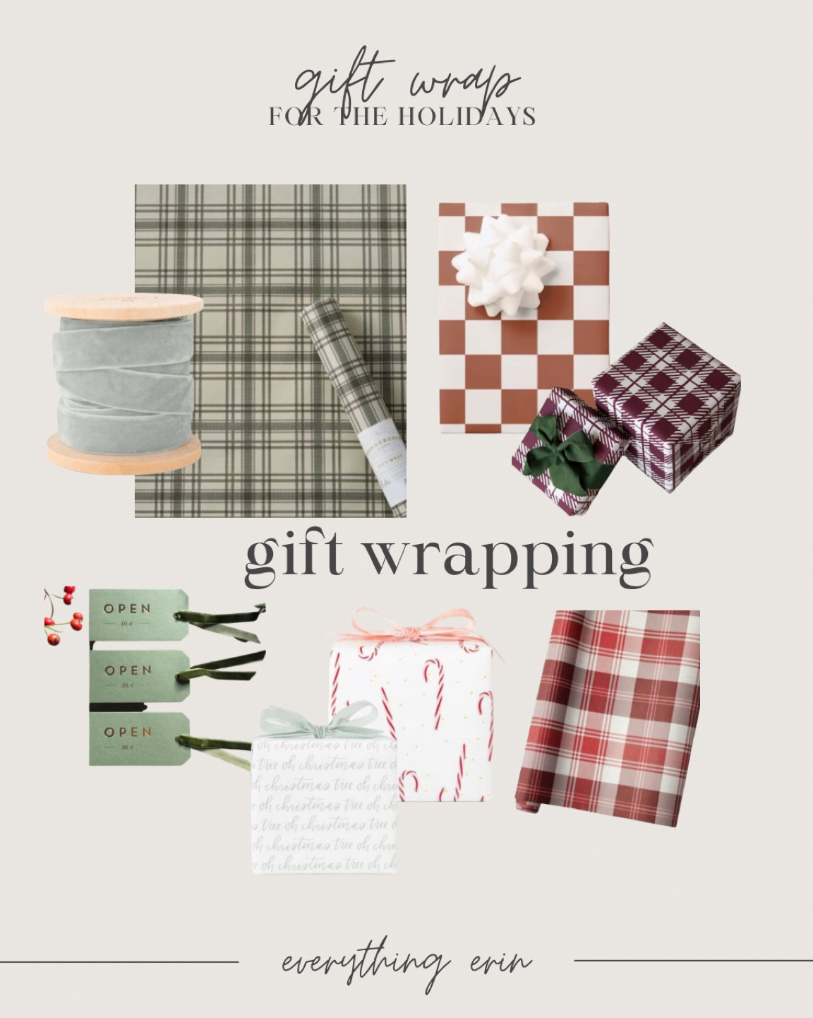 Gift wrap holiday Christmas wrapping paper

#LTKHoliday