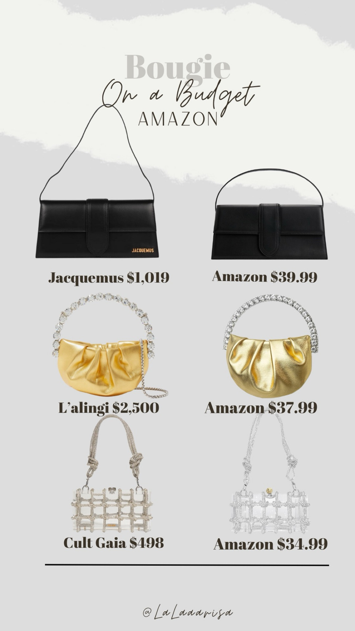 Designer inspired bags for less 

#LTKItBag #LTKGiftGuide #LTKFindsUnder100