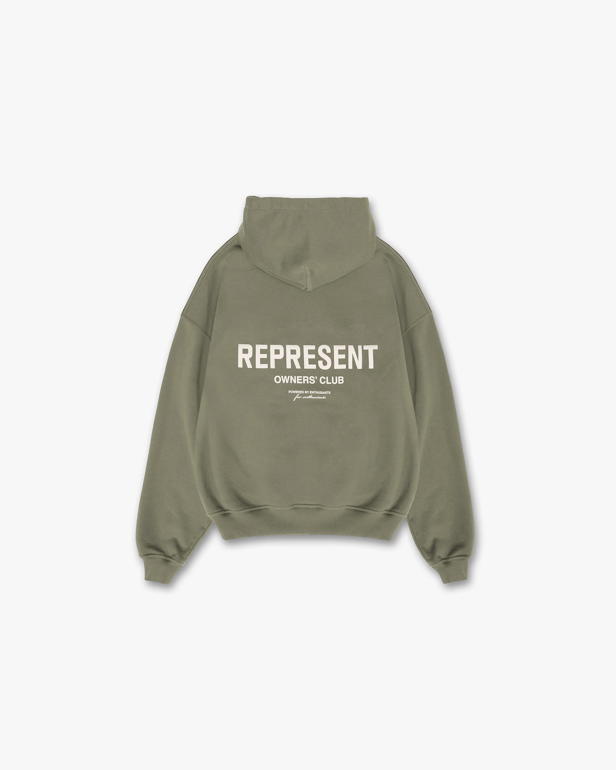 Represent Owners Club Hoodie - Olive | Represent UK