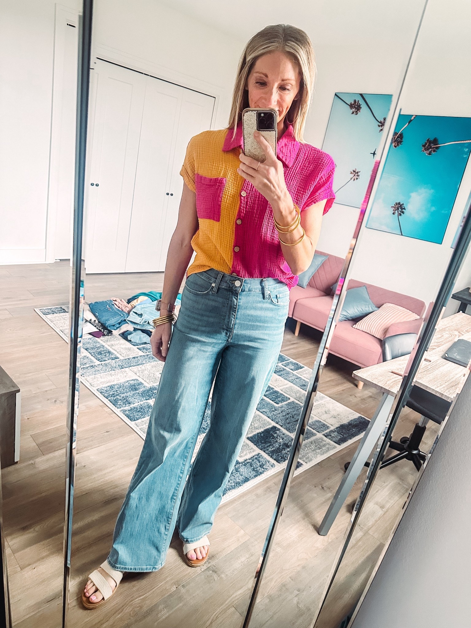 Easy office to after work transition ☑️ 

#LTKOver40 #LTKWorkwear #LTKMidsize