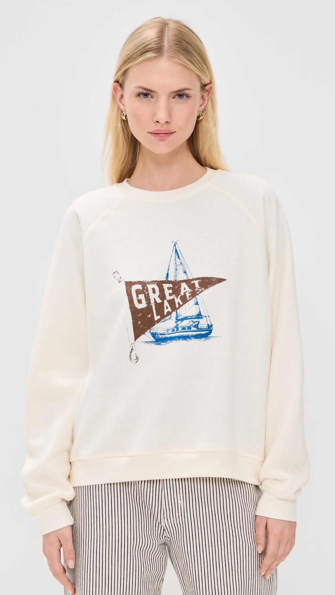 Great Lakes Raglan Crew Tee | Shopbop