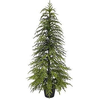 4ft Norfolk Pine Christmas Tree UV Resistant, 48in Faux Norfolk Pine Tree with Soft Real Touch Cl... | Amazon (US)