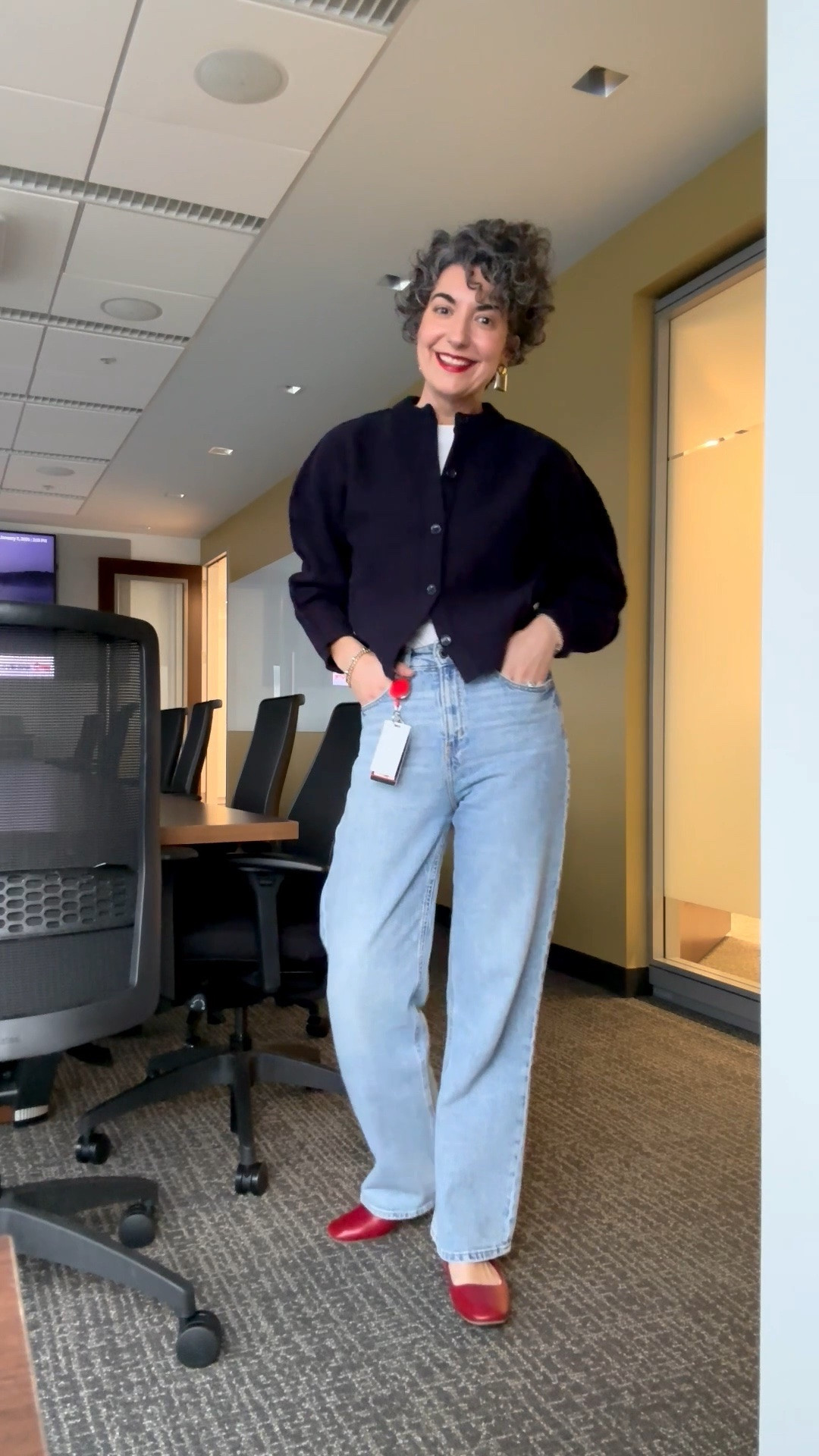 Wednesday OOTD - wearing a small in cardigan and 6 in jeans 

#LTKFindsUnder100 #LTKFindsUnder50