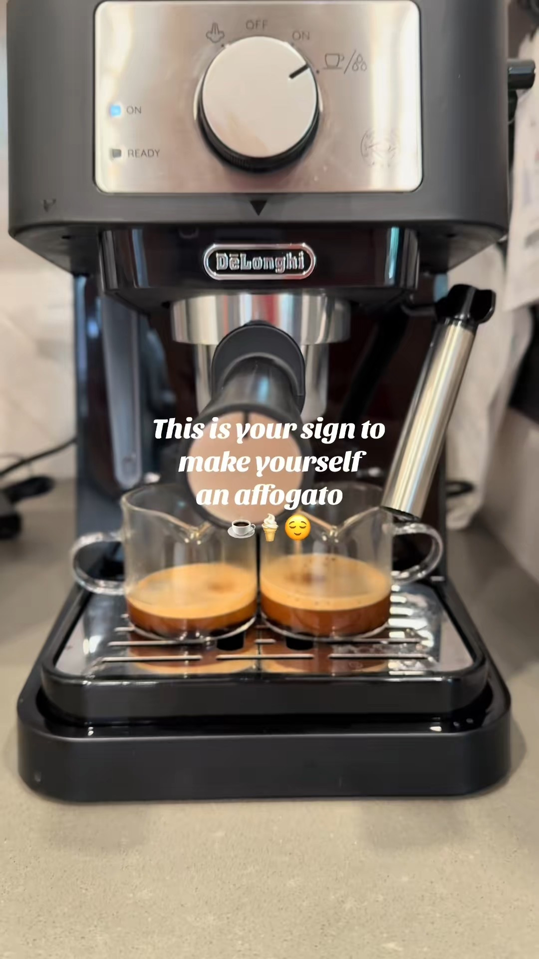 Cannot stop making these things, they are so amazing and so easy to make ☕️☕️🍦

#amazonfinds #espressomachines #glassware 

#LTKSeasonal #LTKHome #LTKFindsUnder50