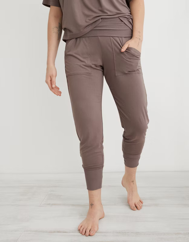 Aerie Real Soft® Foldover Jogger | American Eagle Outfitters (US & CA)