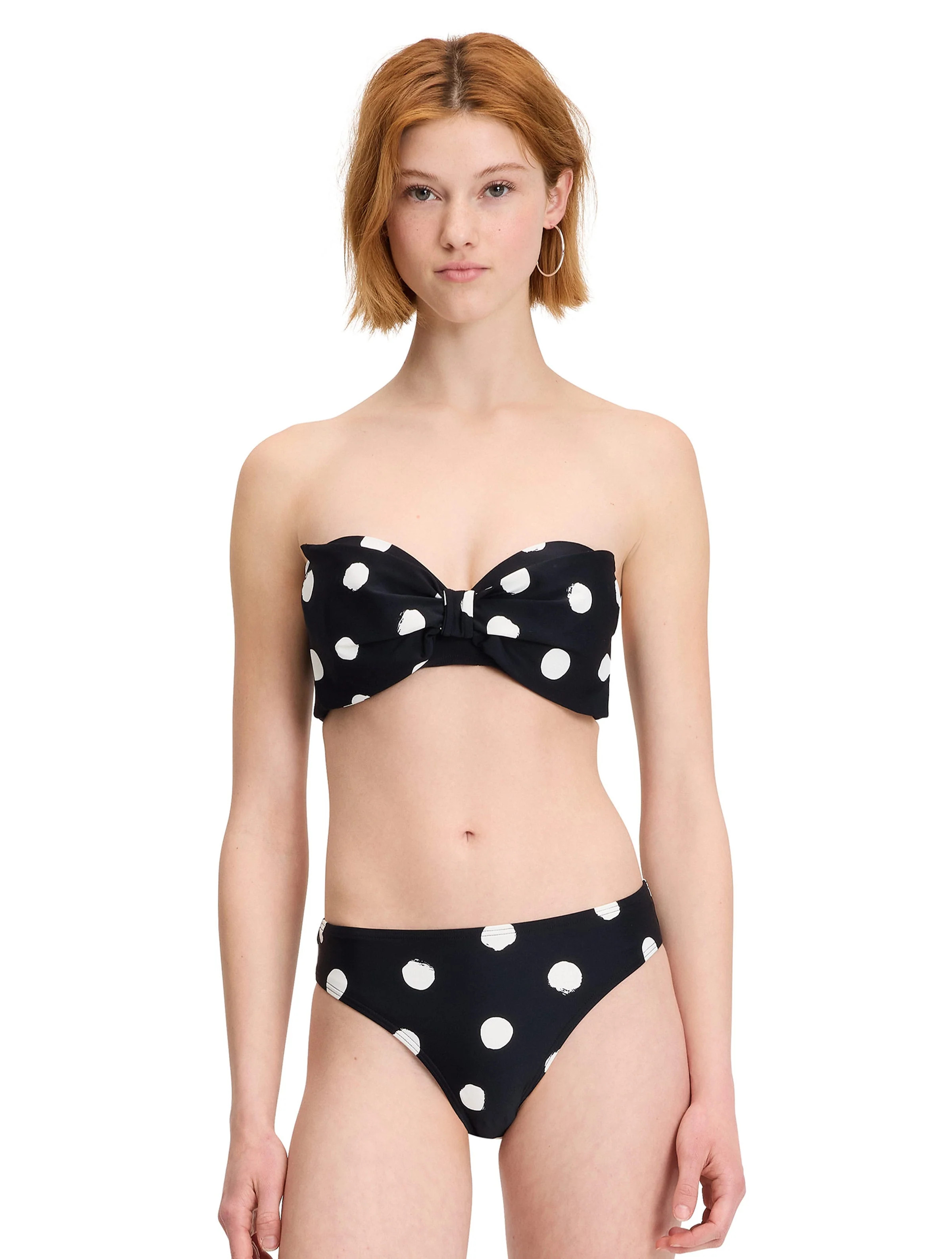 kate spade new york Bow Bikini Top - Paint Dot | Beach2Ocean