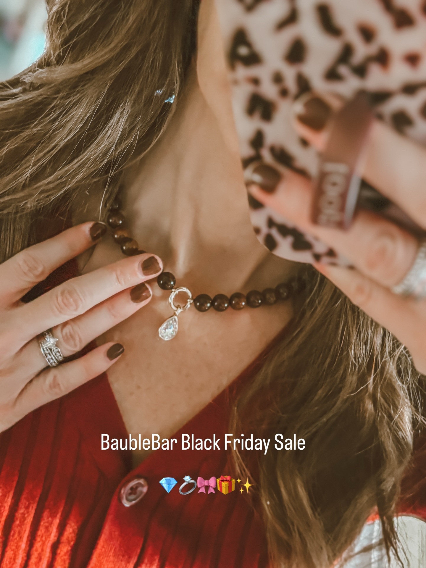 Baublebar is having a 30% off Sitewide sale!!! 20% off custom pieces!🎁

I absolutely love my new brown resin bead necklace! It’s the perfect statement piece. I wore it alone, but you can also layer it with other necklaces and it looks so good.

The dainty crystal is gorgeous and you can actually swap it out for a different look and add charms!! 

The necklace is also available in other colors.

Sports moms, you’re going to love the custom bracelets where you can add your child’s number! So fun for the girls to wear or for you to wear on game days!!

Lots of great gift ideas ♥️ I rounded up some of my favorites for you and also what’s on my wishlist 🥰

🎀Follow and Comment SALE and I will send you a link to shop!!!

https://liketk.it/5CrV1

@baublebar 
#baublebar #baublebarchristmas #giftsforher 

Holiday gift ideas for her, jewelry, beaded necklace, custom gift idea, name necklace, kids necklace, women’s necklaces, bracelets, charms, cyber week sale, gold bracelet stacks, stocking stuffers