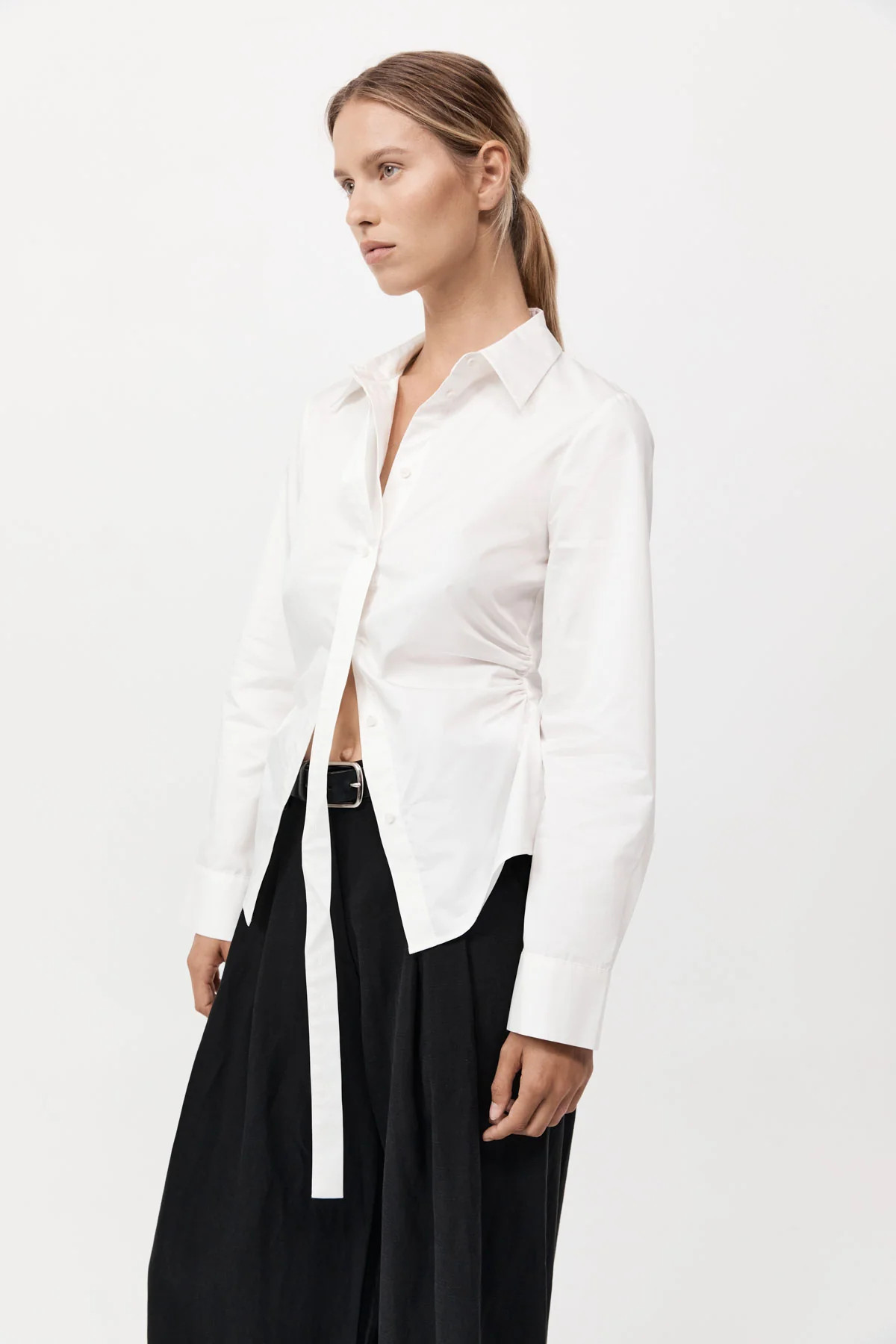 Deconstructed  Shirt - White | St. Agni (US, UK, EU)