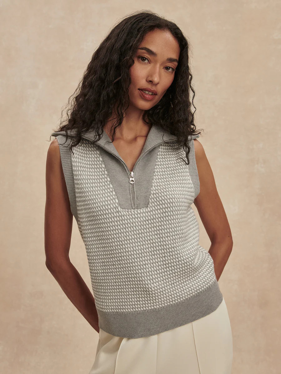 Peterson Half Zip Knit Sweater | Varley US | Varley US