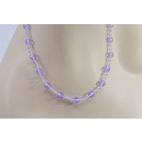 Purple Tone Womens Beaded Necklace | Etsy (US)