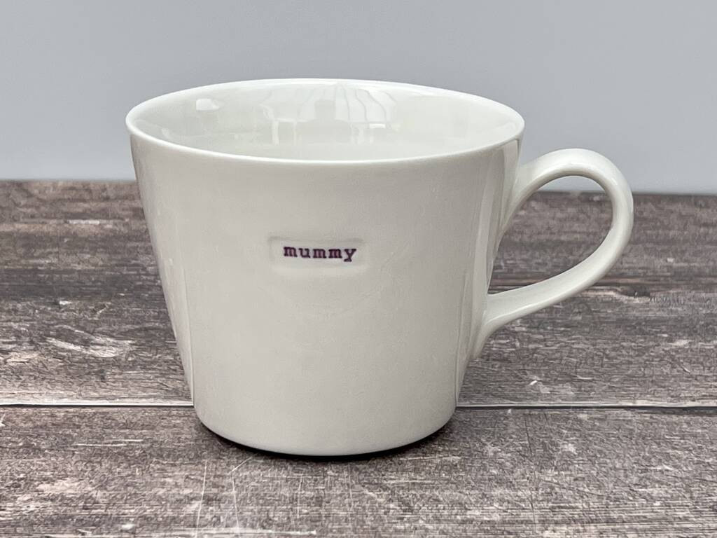 White 'Mummy' Mug | Not On The High Street