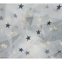 Star Fabric, Two-Tone 3D Stars Tulle Fabric For Tutu Skirt, Dress, Doll Outfits, Costume Design, Hom | Etsy (US)