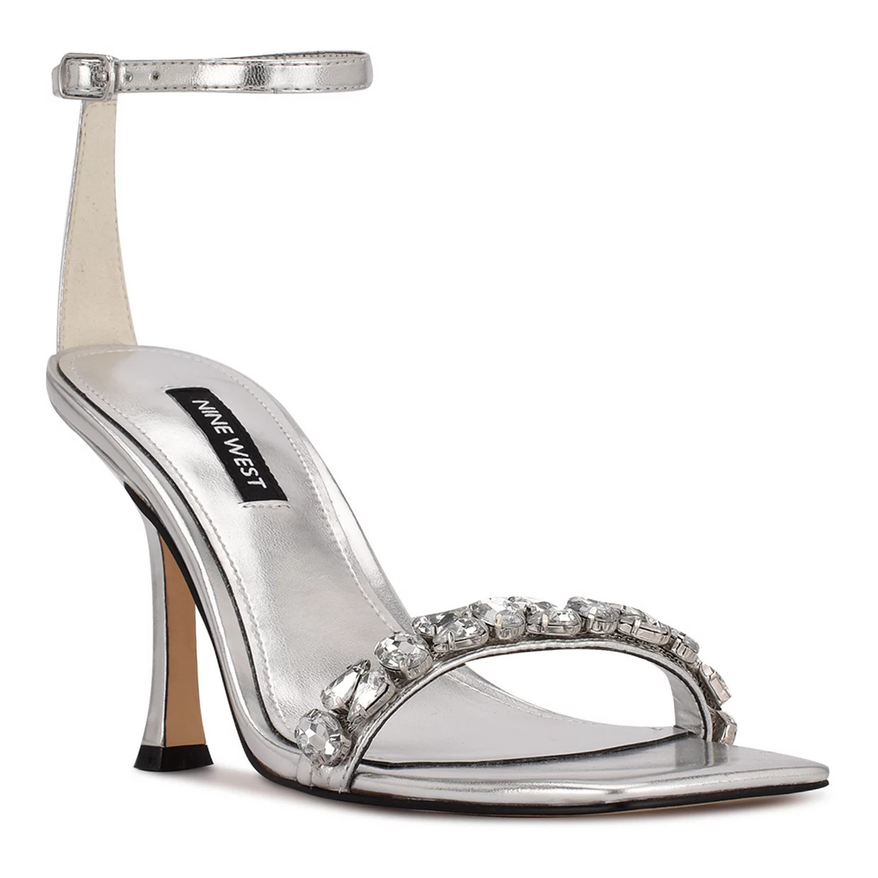 Nine West Yazmin Women's Rhinestone High Heel Dress Sandals | Kohl's