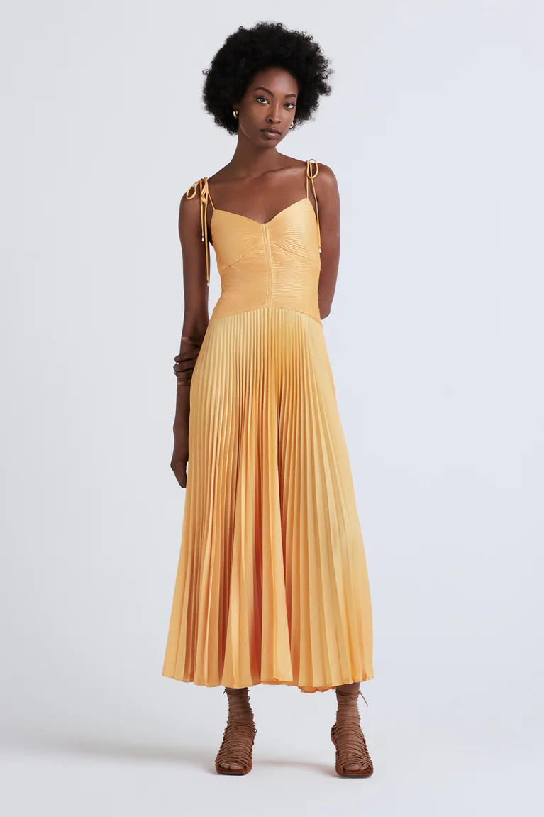 Rochelle Pleated Cami Dress | Derek Lam 10 Crosby | Derek Lam