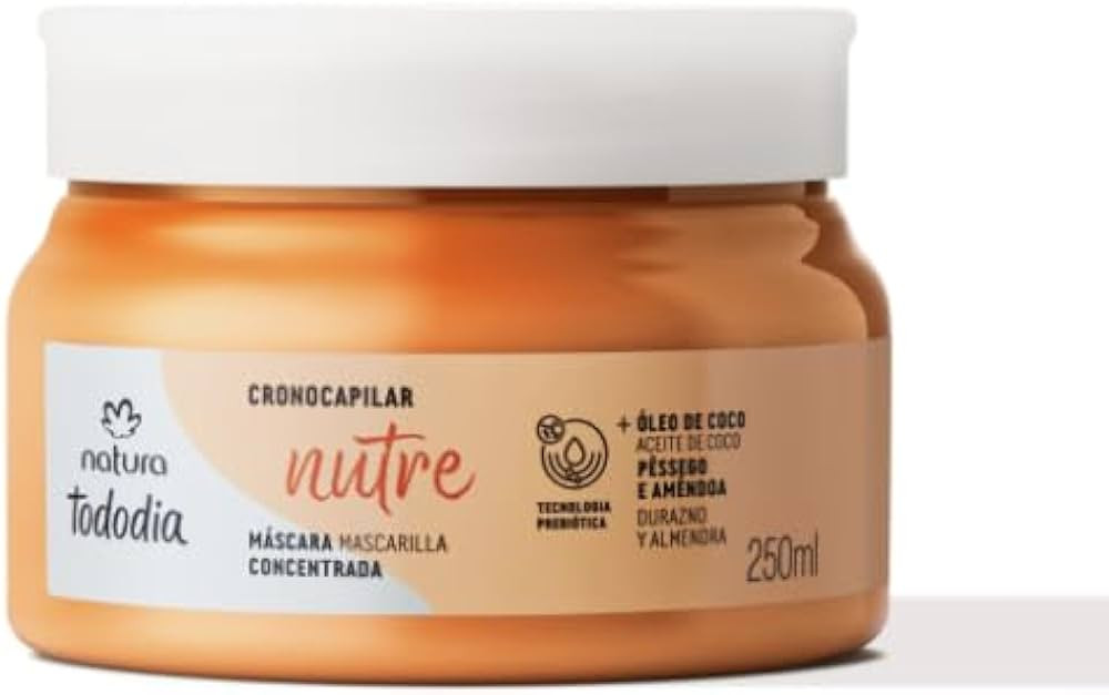 Máscara Concentrada Crono Capilar Tododia Nutre | Amazon (BR)